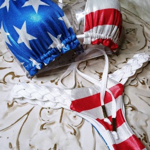 Stars and stripe bikini