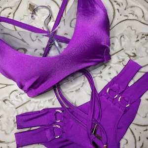 Purple bikini