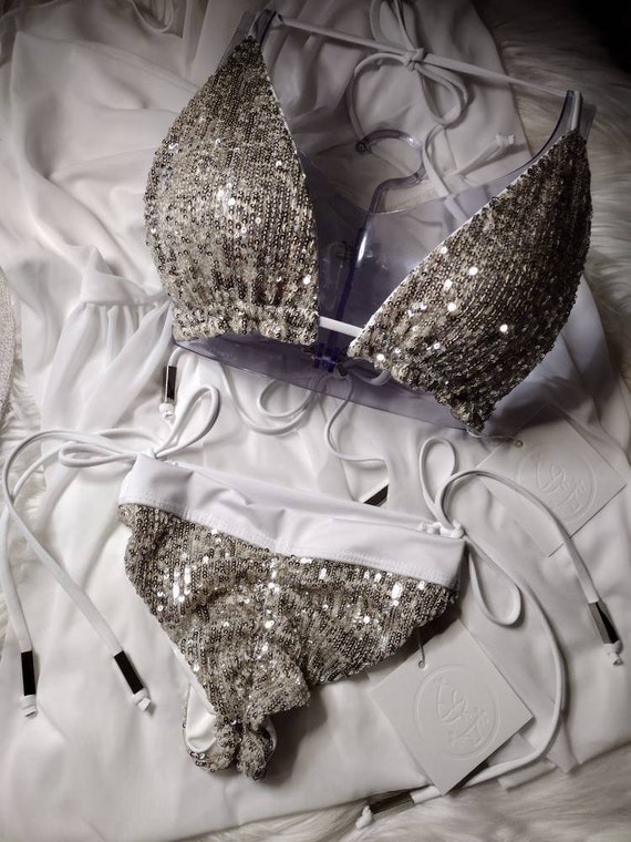 Sparkly bikini sale
