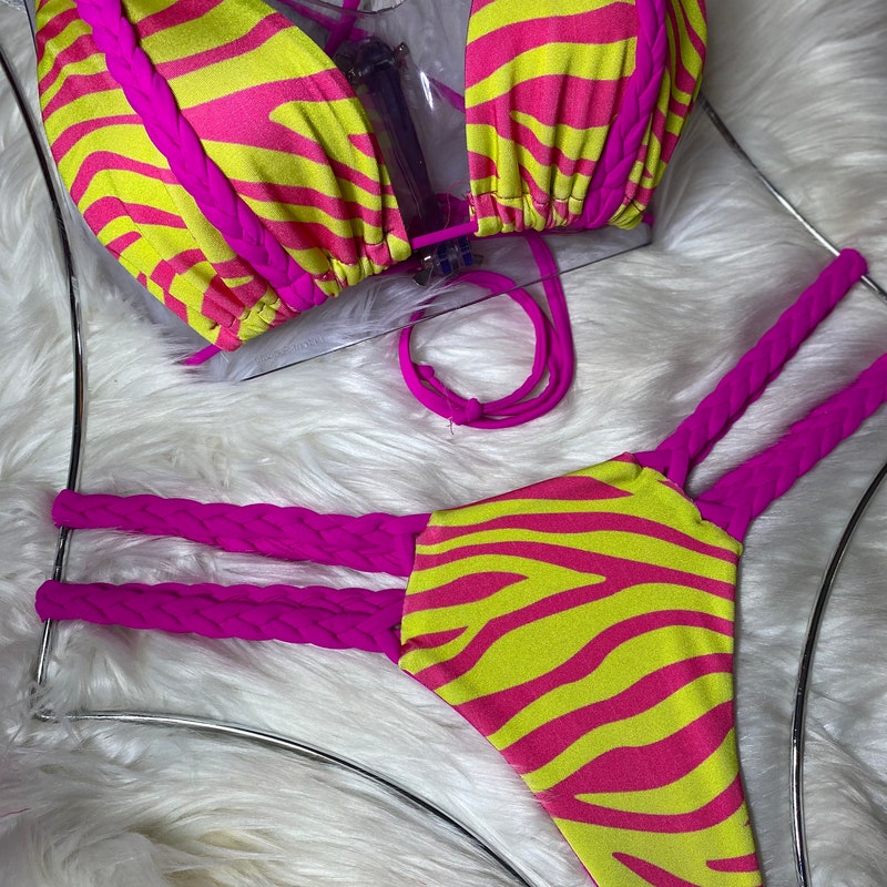 Cheetah Print Bikini main image 0