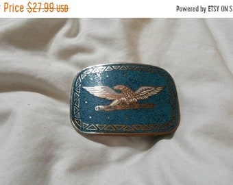 New Men Women Silver Metal Western Fashion Belt Buckle Mexico Flag Mexican Eagle