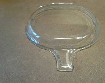 Pyrex Glass 600 B Replacement Skillet Lid Single Handled Glass Cover
