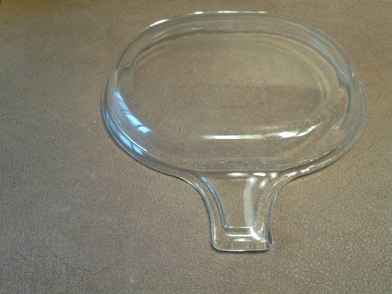 Pyrex Glass 600 B Replacement Skillet Lid Single Handled Glass