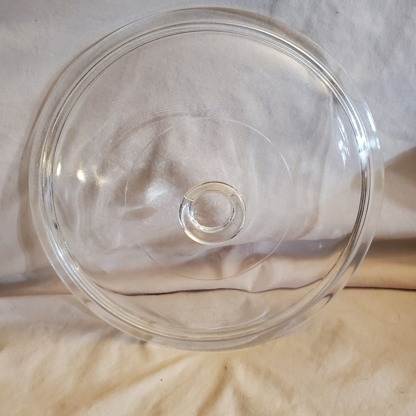 No Maker Clear Glass 8.50 inch Lid, See Through Lid, Crock Pot or Casserole Dish Lid, Kitchen Tool