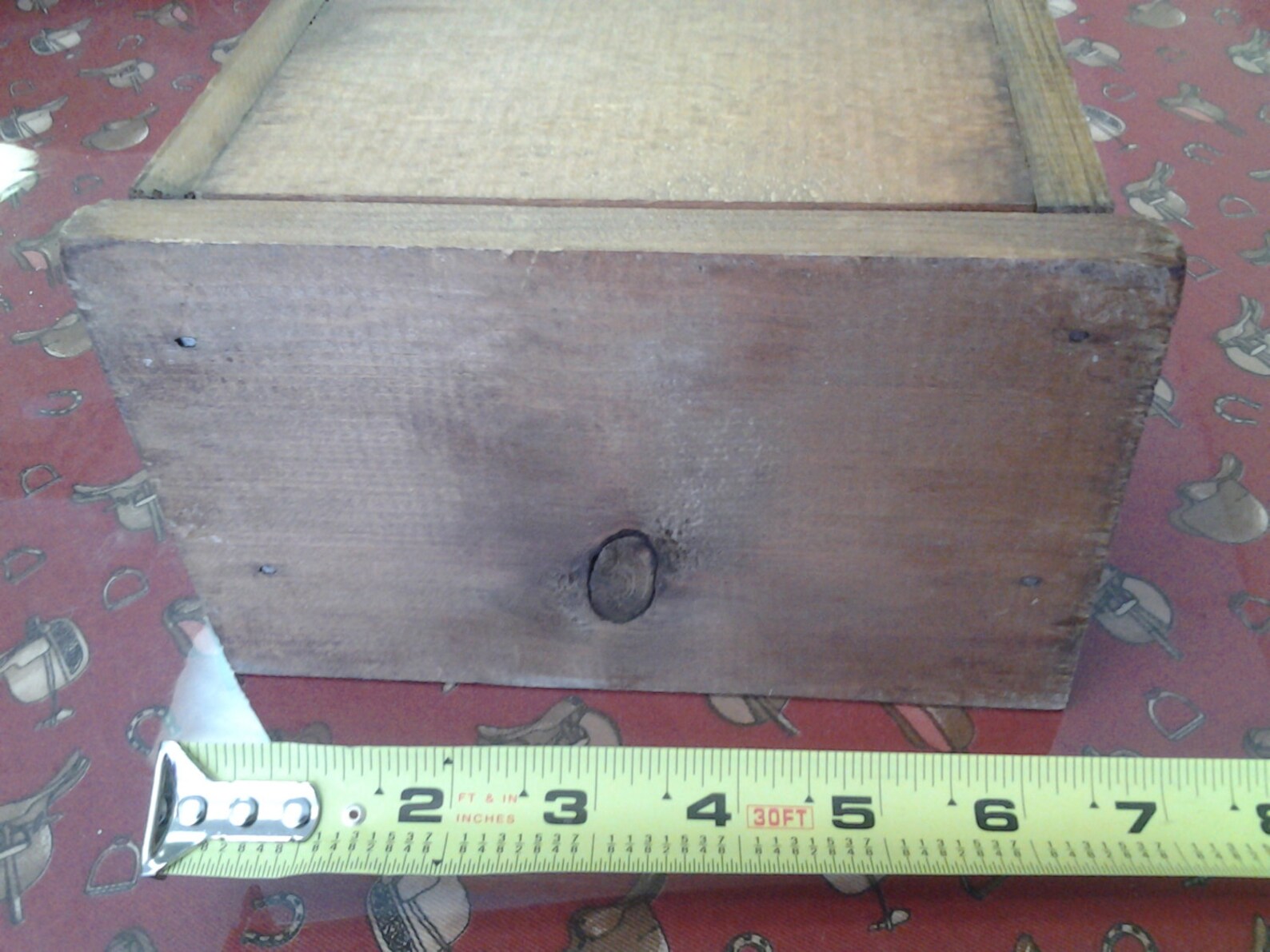 On Sale Vintage Lucite and Wood Recipe Box or Container With Etsy