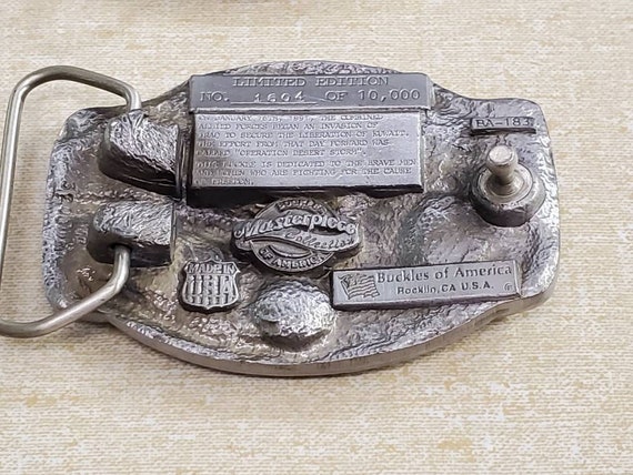 チョコミントベーグル】AMERI WESTERN BUCKLE Silver Dollar Turquoise