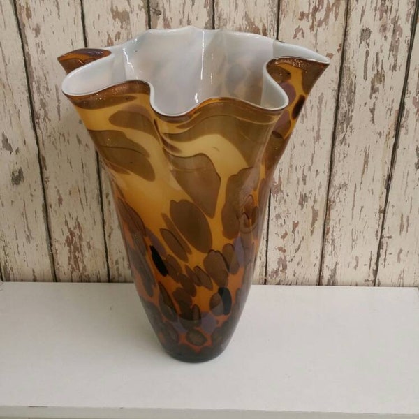 Gold Foil Vase Etsy