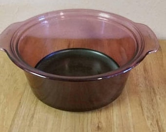 コレクター向けキッチン パイレックス ビジョンズ クランベリー ガラス