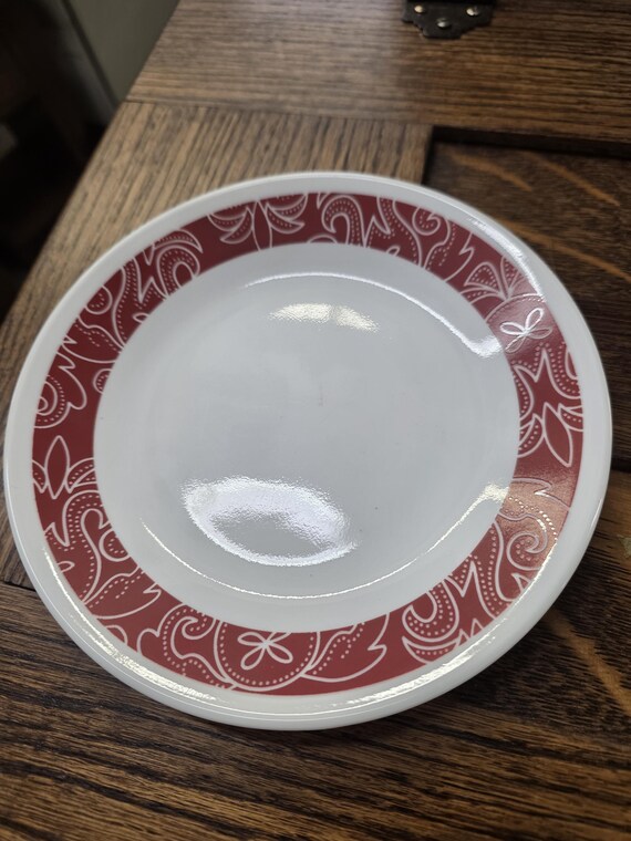 Bandhani Design, Corelle Inch Salad Serving Plate by Corning