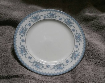 Diplomat by Sango "Cahill" 6 and 5/8 inch Bread and Butter Plate place, Fine China Dish Made in Japan