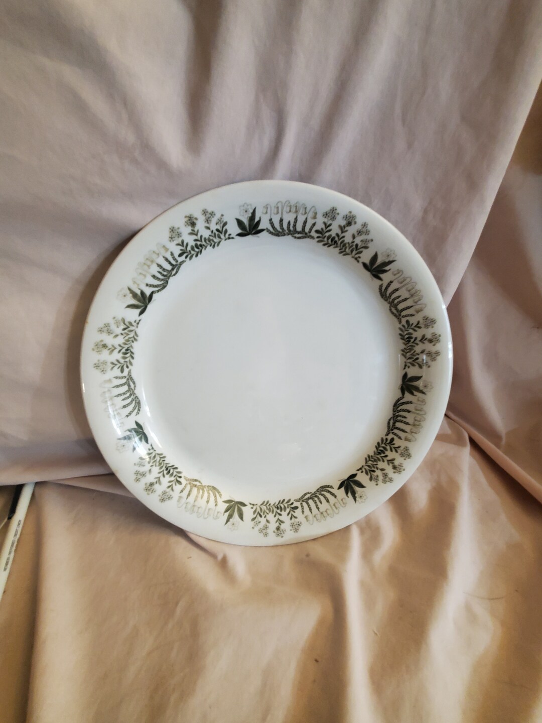 Rare Find, Arabia, Polaris Design, 10.10 Inch Dinner Plate