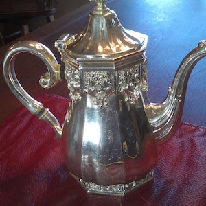 Rare Hispana Gorham Silver Plated Teapot