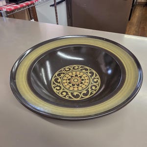Mikasa Mallorca 10,25 inch Verona-patroon ronde groente- of aardappelkom, vintage keukenvervangende schaal