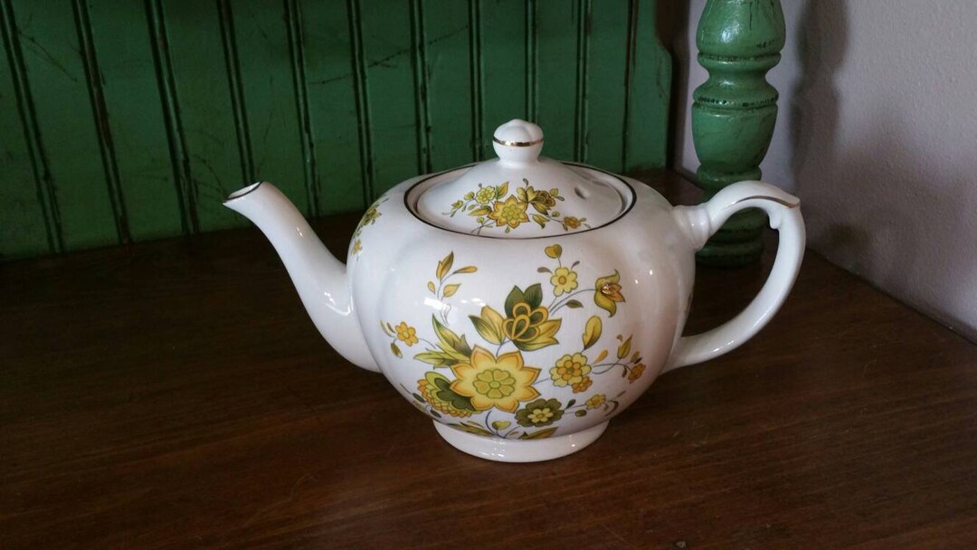 Rare Find Price Kensington Yellow and Lime Green Sunflower Etsy