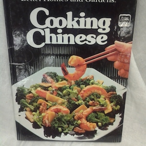 Livro de culinária chinesa para melhores casas e jardins, 1983