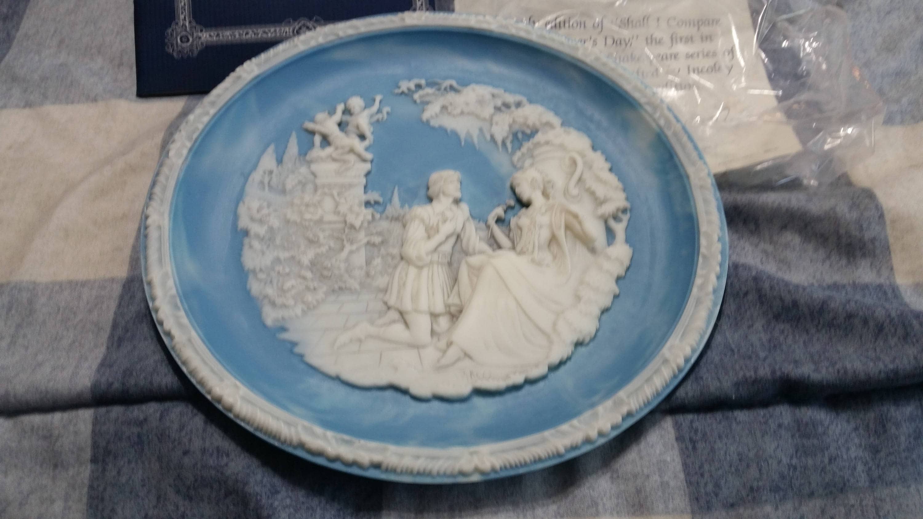 Shall I Compare Thee to A Summers Day Incolay Studios 9.50 Inch