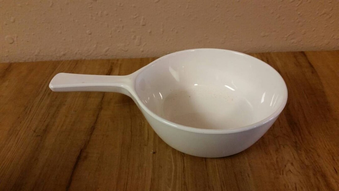 Corning Ware Solid White Cooking Pan 1 Pint Cooking Pan With Dual
