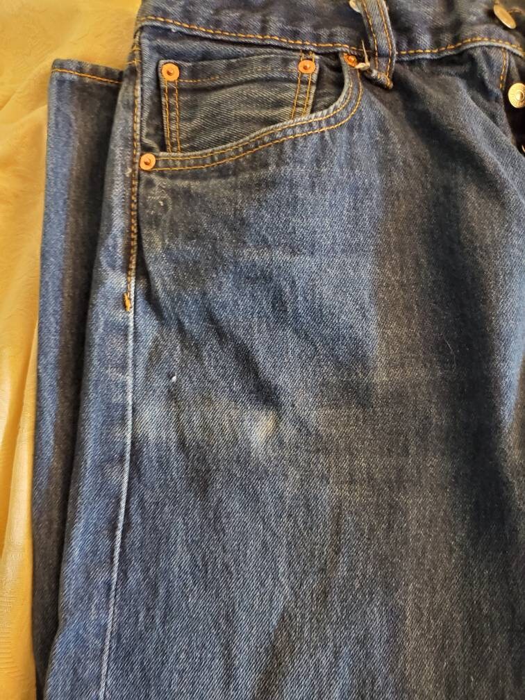 Levi's 501 ストライプケミカルウォッシュW34L34 USA USED Levi's 501 ストライプケミカルウォッシュW34L34 USA USED Levis