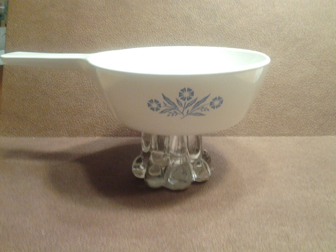 P8 1B 1 Pint Pyrex Blue Cornflower Sauce Pan Replacement Dish Stove Top