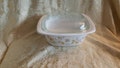 Corning Ware, Floral Bouquet, Dutch Oven With Clear Glass Domed  Lid, P 34 B. 4 Quarts