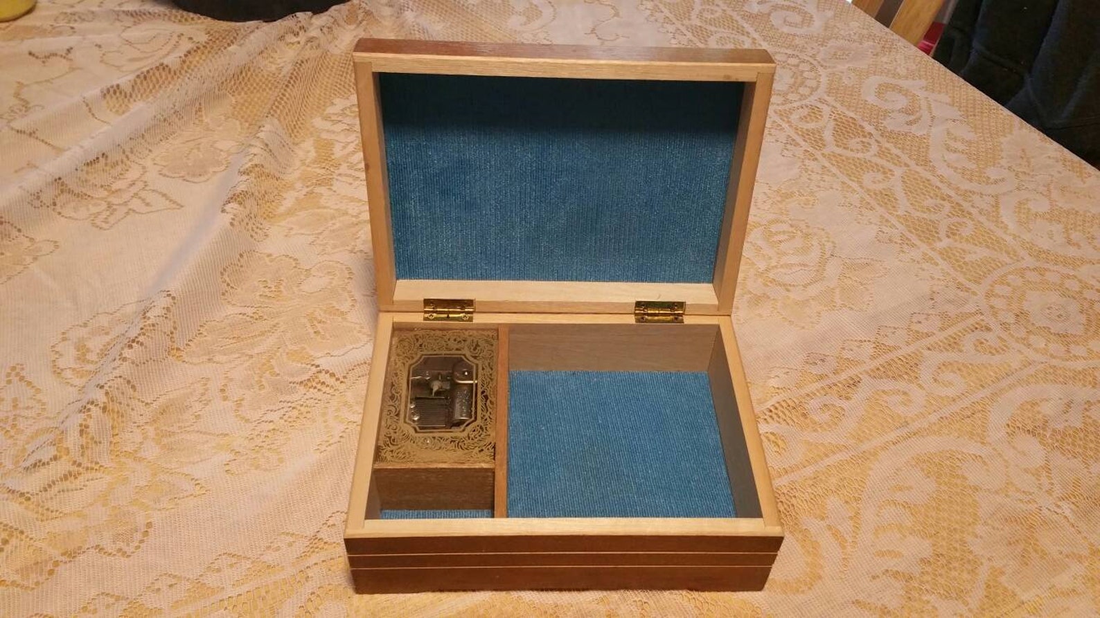 Rare Find Toyo Japan Music Jewelry Box Hummel's Girl Etsy