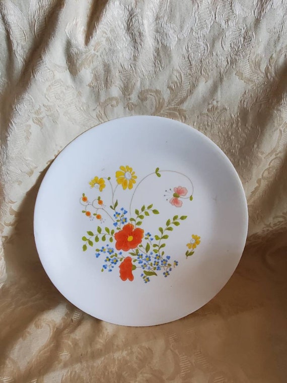 Corelle Dish Wildflower Design 10 inch Dinner Plate Replacement Kitchen