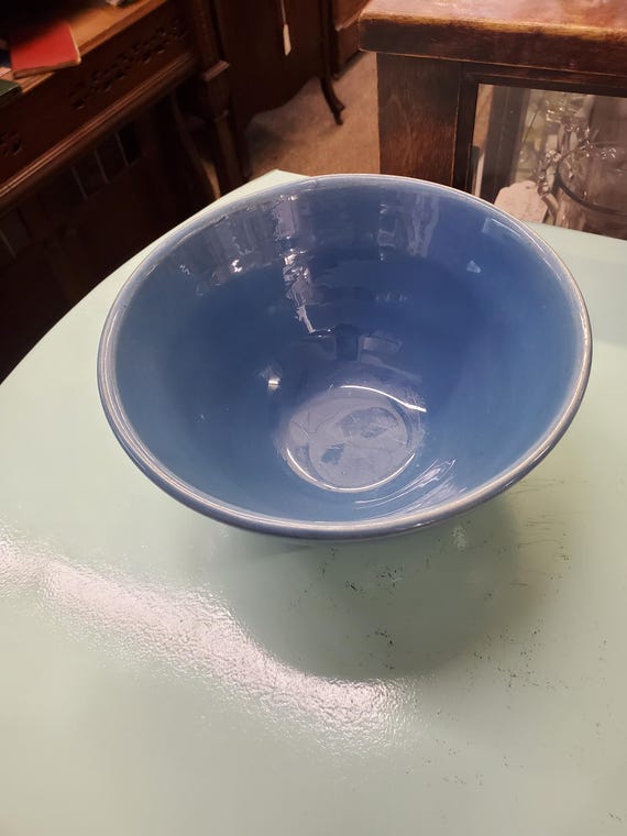 食器 yonje1981 Denim Blue Number 24 Pottery, 7 Inch Mixing or Serving Bowl
