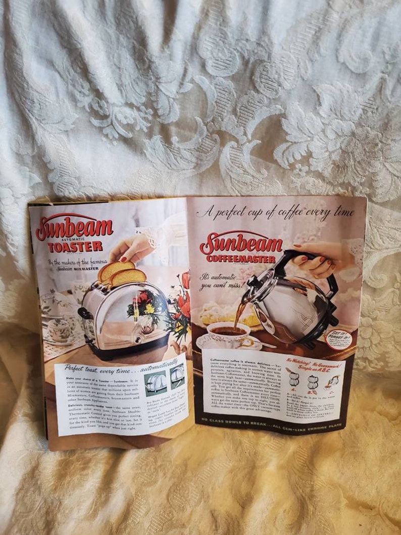 Sunbeam Automaster Mixmaster Instruction Guide or Owner's Etsy