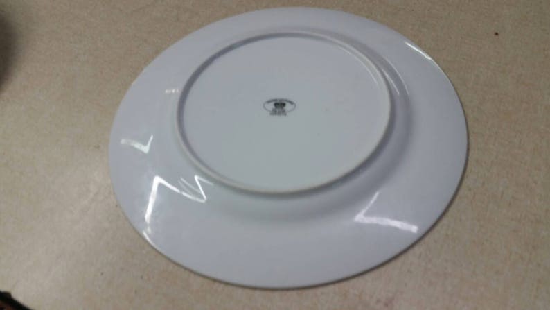 On Sale Crown Victoria Fine China 10 inch White and Silver ... On Sale Crown Victoria Fine China 10 inch White and Silver ...