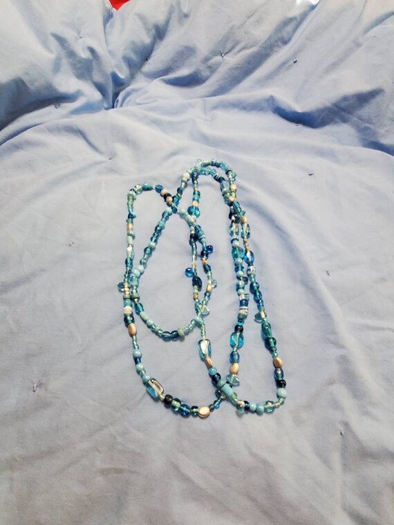Light blue store costume jewelry