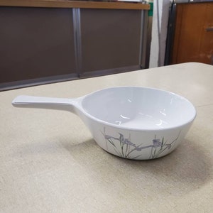 Shadow Iris, 6 inch ronde sauspan, Corning/Pyrex Ware, Casserole Dish, Stove Top Pan