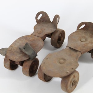 Rustikal und Dekorativ, Kinder Rollschuh, Vintage Spielzimmer oder Kinderzimmer Dekor