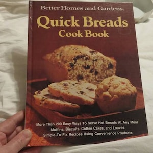 A la venta Mejores casas y jardines Libro de cocina de pan rápido casero 1975 Hardback Vintage Kitchen
