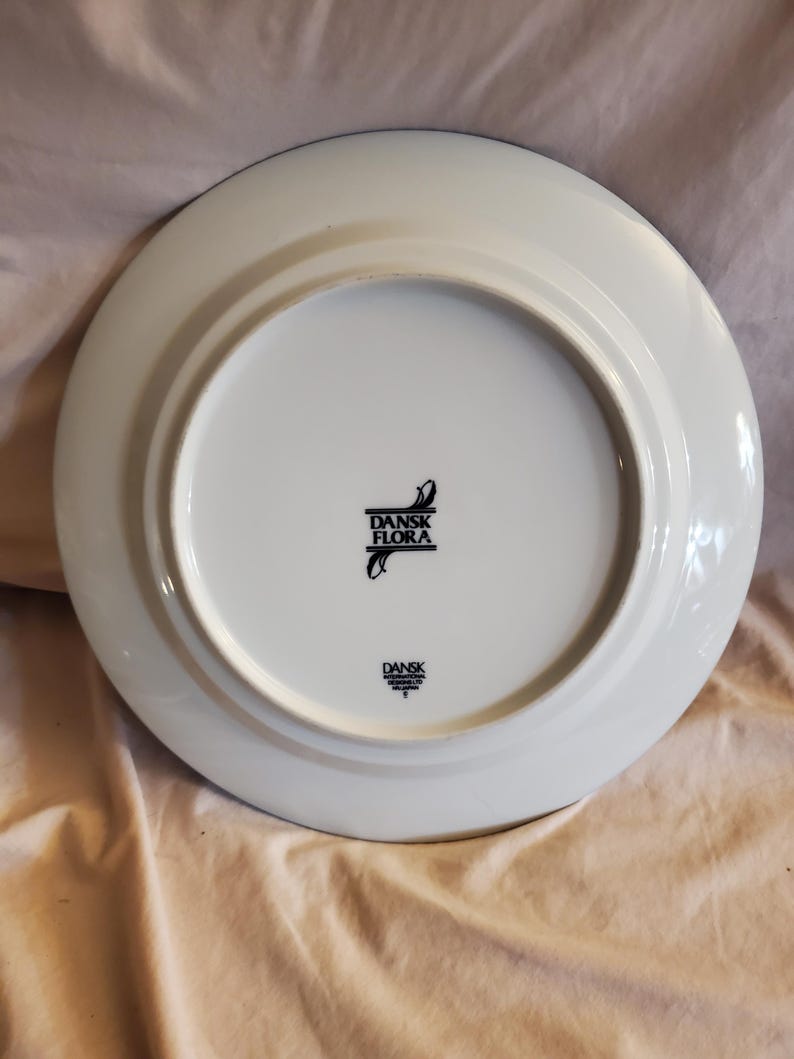 Dansk Flora Plate