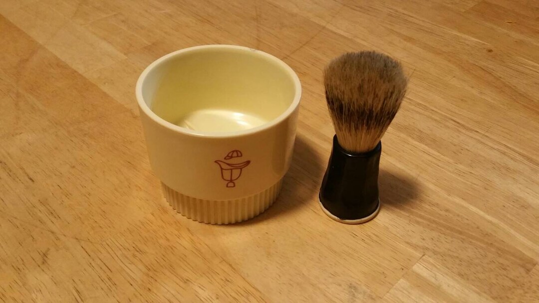 Erskine Set in Rubber Sterilized Shaving Brush and Pale Etsy