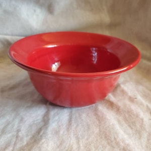 Fun Factory, Freestyle Red-Cherry (Spain) by Waechtersbach Germany, 6.75 inch Serving Bowl