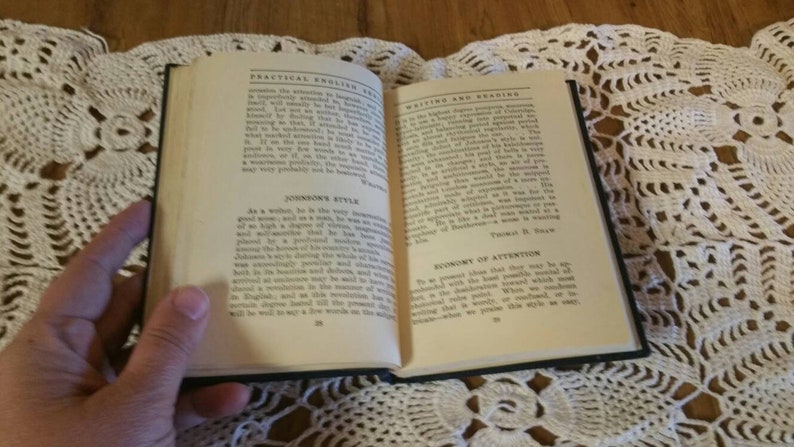 Helpful Hints, 1911 Hardback Book Compiled by Greenville Kleiser, Small How To Book, Practical English Series image 5