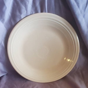 Aged Older, Fiesta Ware, Apricot Color, Coupe Style, Solid Color 10.25 inch Dinner Plate, Replacement Dish