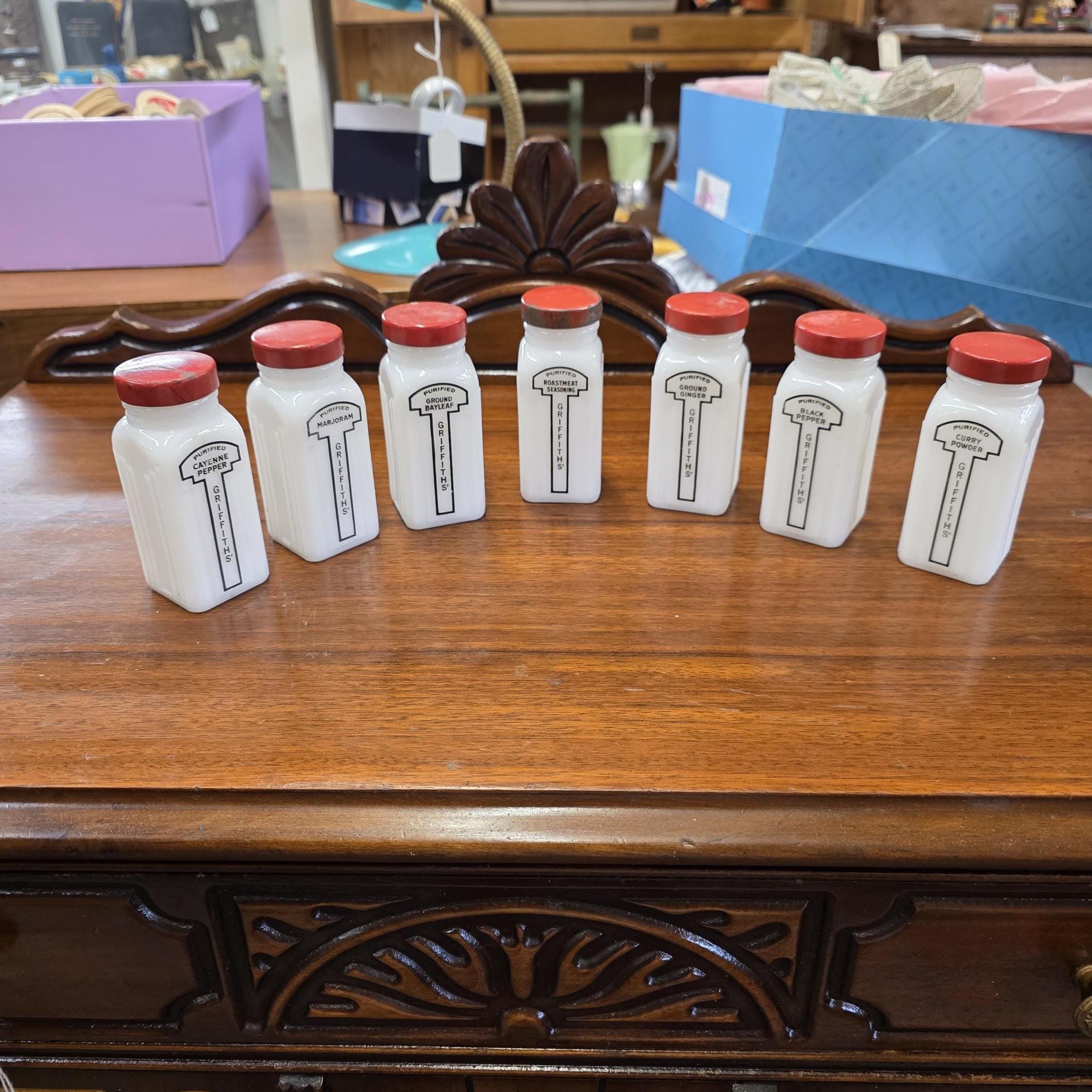 Griffiths Vintage Spice Jars - Etsy