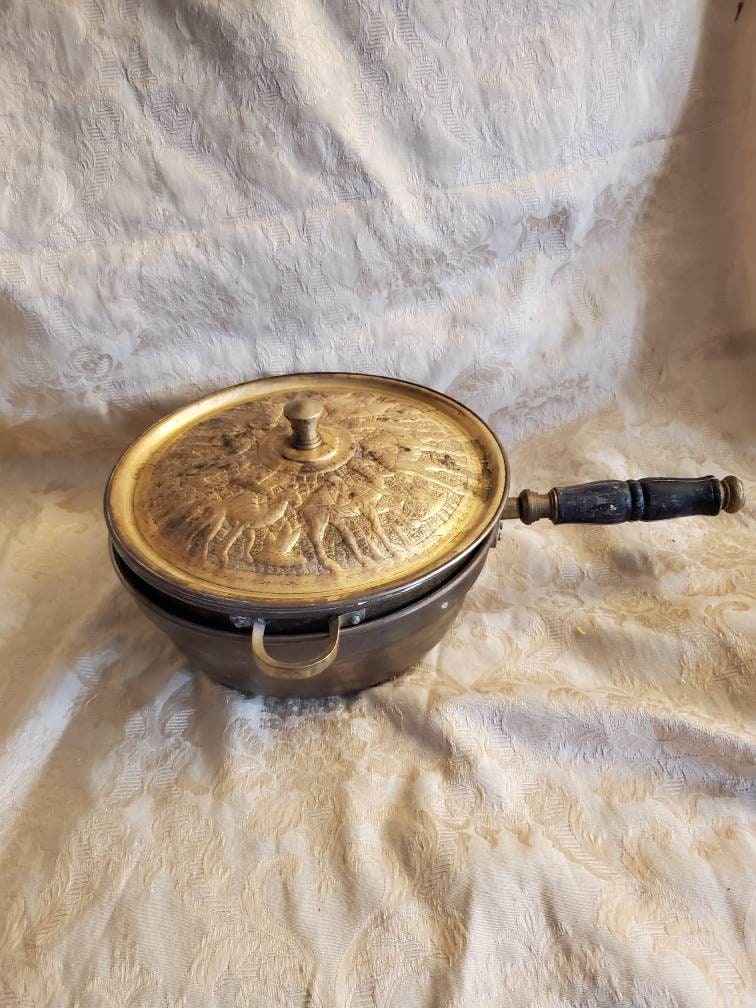 熟成、Nader 27323、3ピースチェーフィングパン、エンボス加工のラクダ