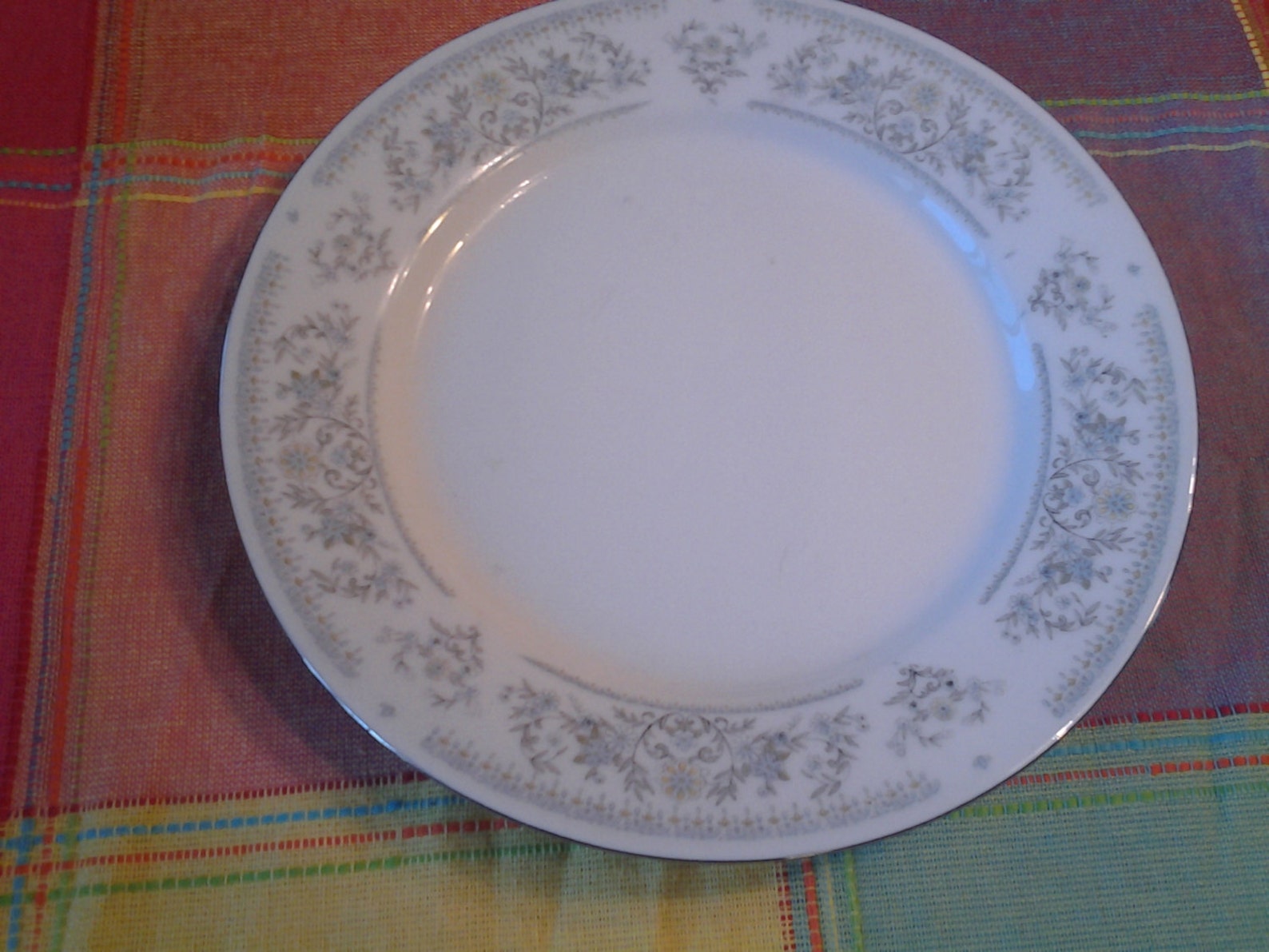 On Sale Made in China Porcelain 7.5 Inch Salad Plate With Blue Etsy