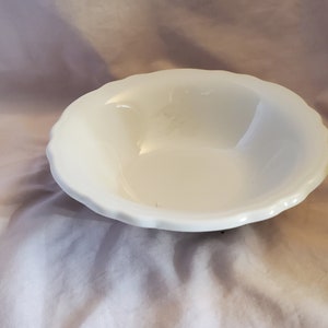 Homer Laughlin Best China Solid White, 6.25 inch Serving Bowl, Restaurant Style, Soup or Cereal Bowl, Diner style