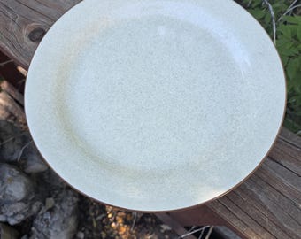 Vintage Design Four Japan, Stoneware Brown Band, Serving Dish 12