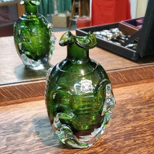 Mid 20th Century, Single Crystal Swedish Liquor Decanter by Bo Borgstrom- Aseda, Rare Find, Collectible Glass, Vintage Barware