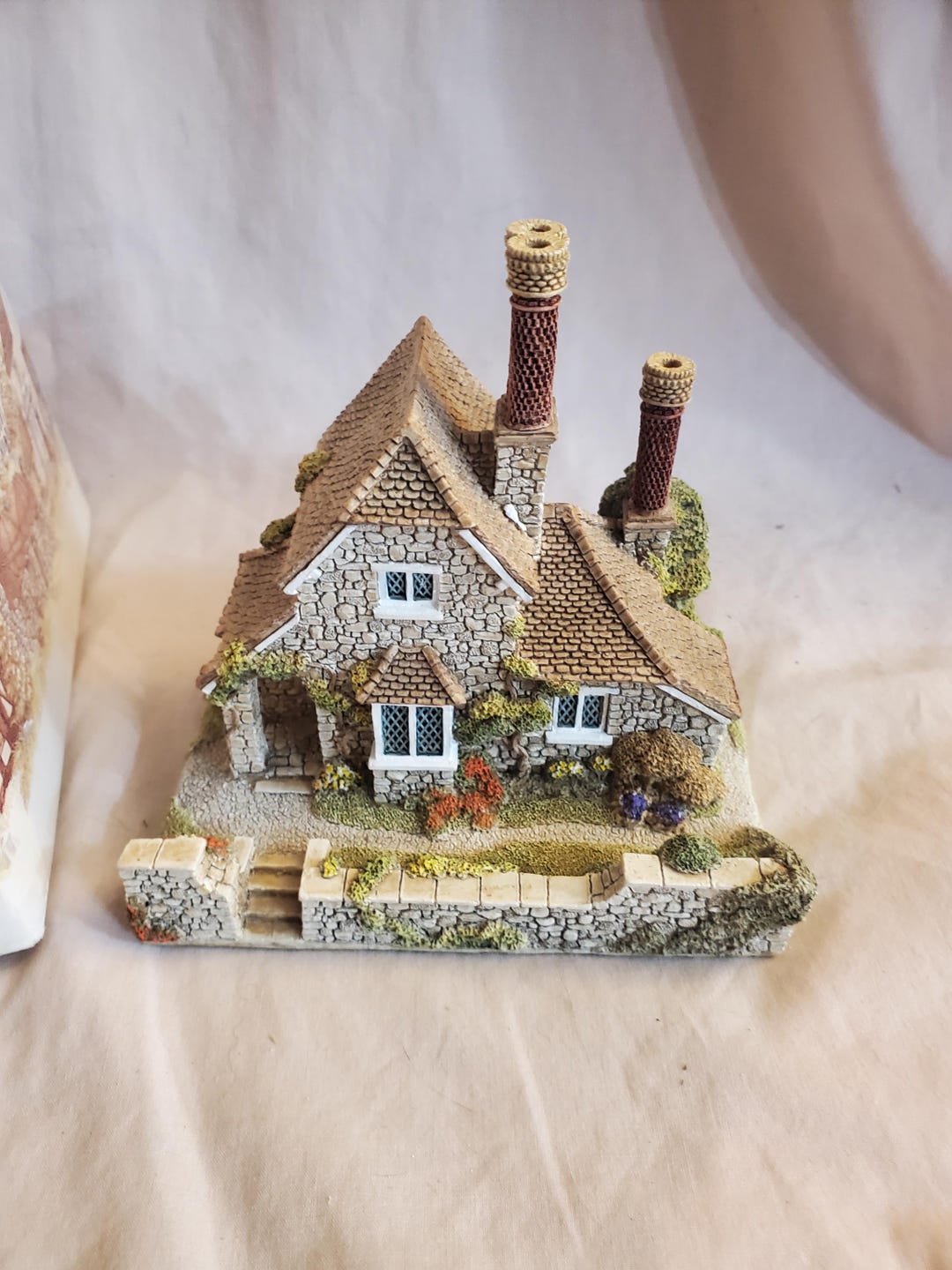 【英国製★リリパットレーン/Vine Cottage 1990】【レア、美品】 1990 Lilliput Lane, Vine Cottage, Blaine Hamlet Collection