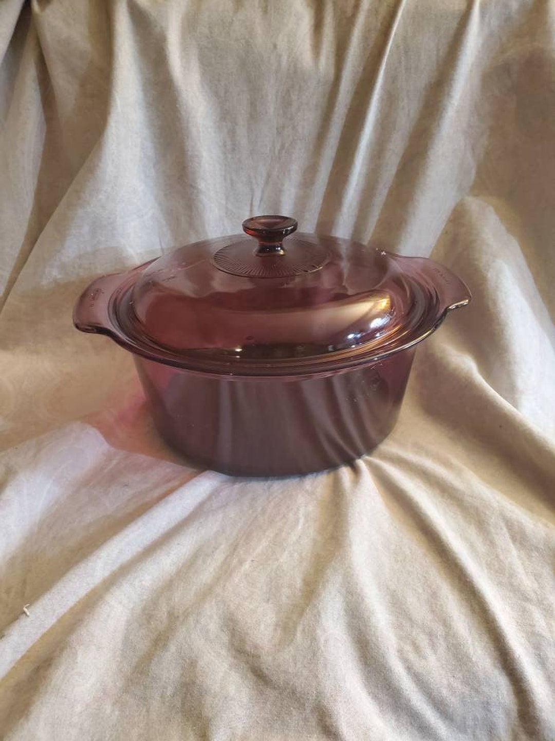 Visions 5L Round Dutch Oven With Glass Lid / Cover by Visions並行輸入 : Visions 5L Round Dutch Oven With Glass Lid ⁄ Cover