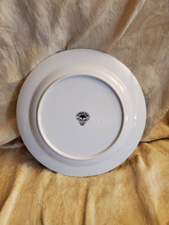 Baker, Hart and Stuart, 10.25 Inch, Lauren Pattern, Dinner Plate