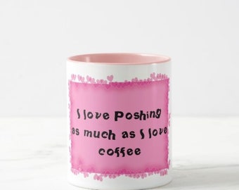 Posh Latte Mug Coffee Mug Posher Poshmark Posh Mug Mug Drink Mug Poshmark Mug Poshmark Swag Fabulous Fierce Posher 12oz Latte Mug
