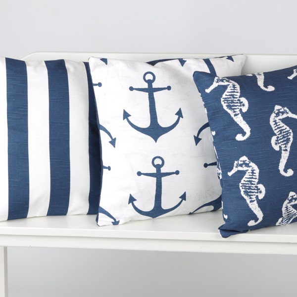 Nautical Pillow Etsy