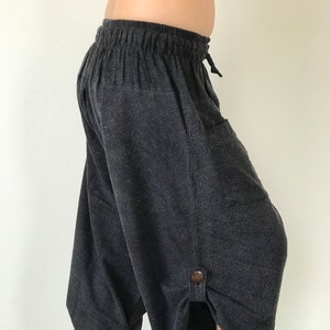 BT0795 Samurai Pants  - elastic waistband